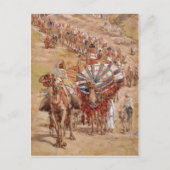 エジプトからの脱出。パスソーバーファインアート ポストカード (正面)