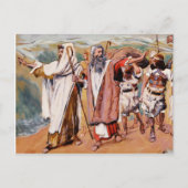 エジプトからの脱出。ファインアート越し ポストカード (正面)