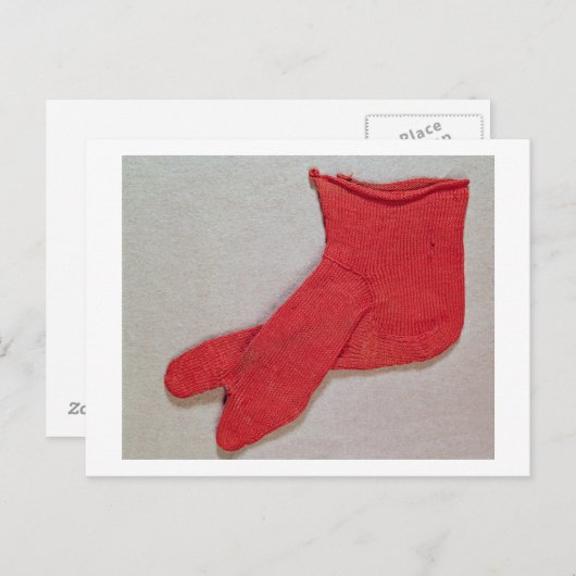 エジプトからエジプトとローマのペリオのペアの靴下 ポストカード (正面/裏面)