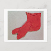 エジプトからエジプトとローマのペリオのペアの靴下 ポストカード (正面)