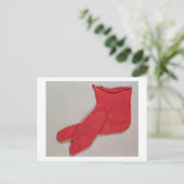 エジプトからエジプトとローマのペリオのペアの靴下 ポストカード (スタンド正面)