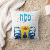 エジプトから出た過越のモーセとイスラエル人の出エジプト クッション (ブランケット)