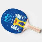 エジプトから出た過越のモーセとイスラエル人の出エジプト 卓球ラケット (横)