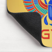 エジプトという言葉を持つエジプトのスカラブ マウスパッド (コーナー)