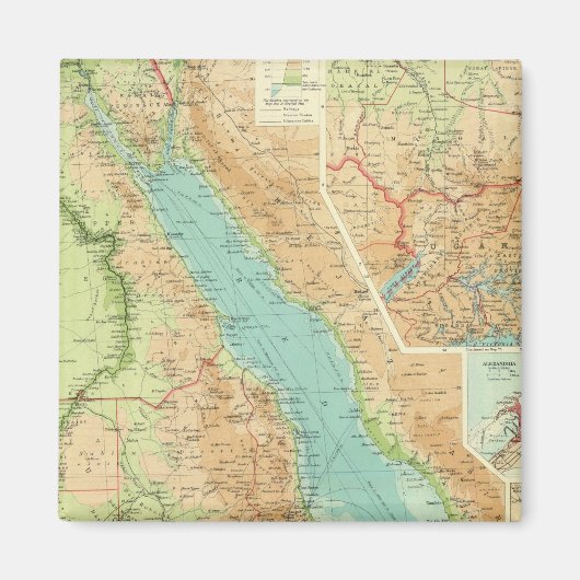 エジプトとナイル マグネット (正面)