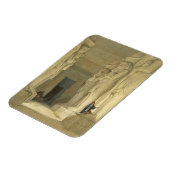 「エジプトとヌビア」から発掘されたGyshaの寺院 マグネット (左側)