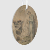 エジプトに飛行で休ませて下さい オーナメント (正面)