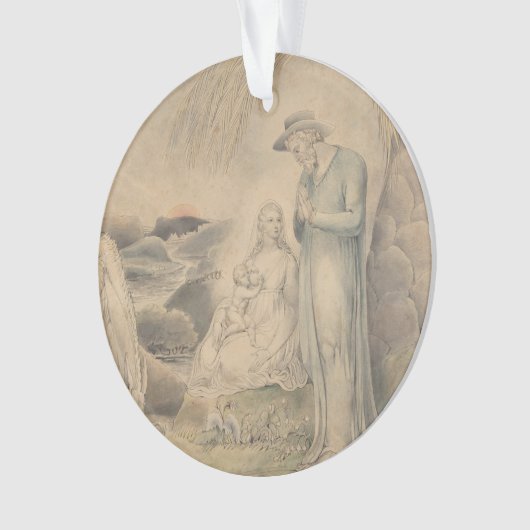 エジプトに飛行で休ませて下さい オーナメント (正面)