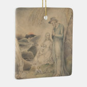 エジプトに飛行で休ませて下さい セラミックオーナメント (右)