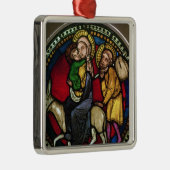 エジプトに飛行を描写する窓 メタルオーナメント (右)