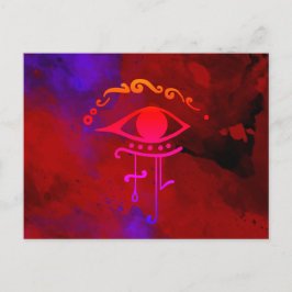 エジプトのアイポストカード ポストカード