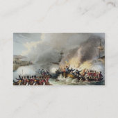 エジプトのイギリスの軍隊の着陸、1801年3月 名刺 (裏面)