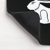 エジプトのウサギ マウスパッド (コーナー)