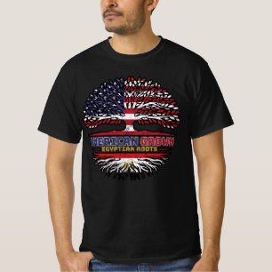 エジプトのエジプトの米国アメリカ合衆国の統一された州ツリー Tシャツ