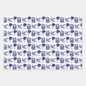 エジプトのエジプト語記号DIY色 ラッピングペーパーシート (正面)