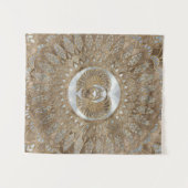 エジプトのオオタマオシコガネのカブトムシのパステルの金 タペストリー (正面(横))