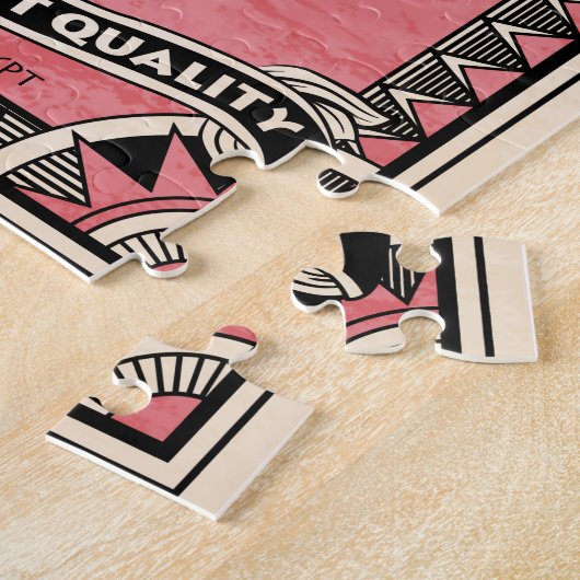 エジプトのオオタマオシコガネのカブトムシのパズル ジグソーパズル (側面)