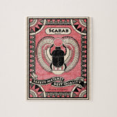 エジプトのオオタマオシコガネのカブトムシのパズル ジグソーパズル (縦)