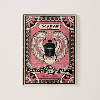 エジプトのオオタマオシコガネのカブトムシのパズル ジグソーパズル