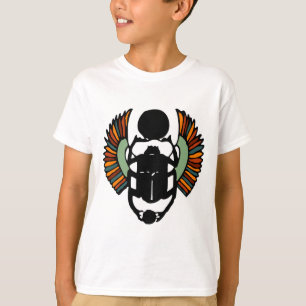 エジプトのオオタマオシコガネのカブトムシ Tシャツ