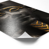 エジプトのオシリス像 フォトプリント            (角)