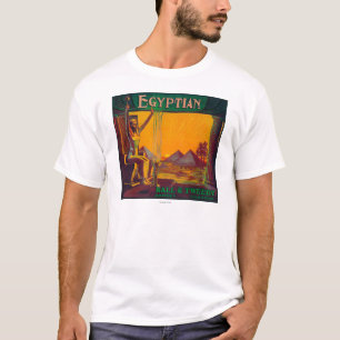 エジプトのオレンジLabelDowney、カリフォルニア Tシャツ