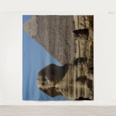 エジプトのカイロスフィンクス像ピラミッドの情景 タペストリー (正面)