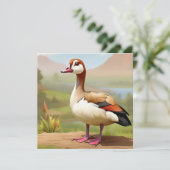 エジプトのガチョウ(水) 招待状 (スタンド正面)