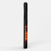 エジプトのギザの上のスフィンクス&ムーンのピラミッド芸術ギフト Case-Mate iPhoneケース (裏面/右)