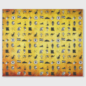 エジプトのギフトラッピング紙 ラッピングペーパー (フラット)
