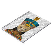 エジプトのクイーンキャット ノートブック (左側)