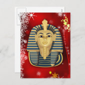 エジプトのクリスマス シーズンポストカード (正面/裏面)