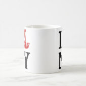 エジプトのコブラによってはブロンクスのマグが脱出します コーヒーマグカップ (中央)