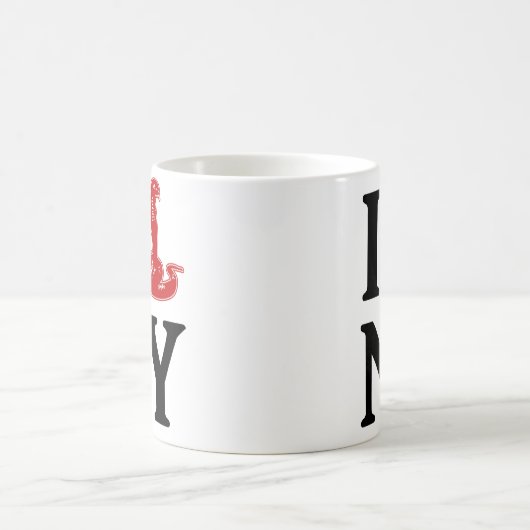 エジプトのコブラによってはブロンクスのマグが脱出します コーヒーマグカップ (中央)