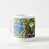 エジプトのコーヒー・マグ コーヒーマグカップ (正面左)