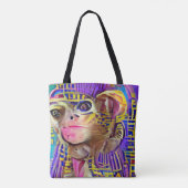 エジプトのサル トートバッグ (裏面)