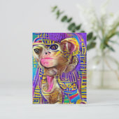 エジプトのサル ポストカード (スタンド正面)