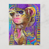 エジプトのサル ポストカード (正面)