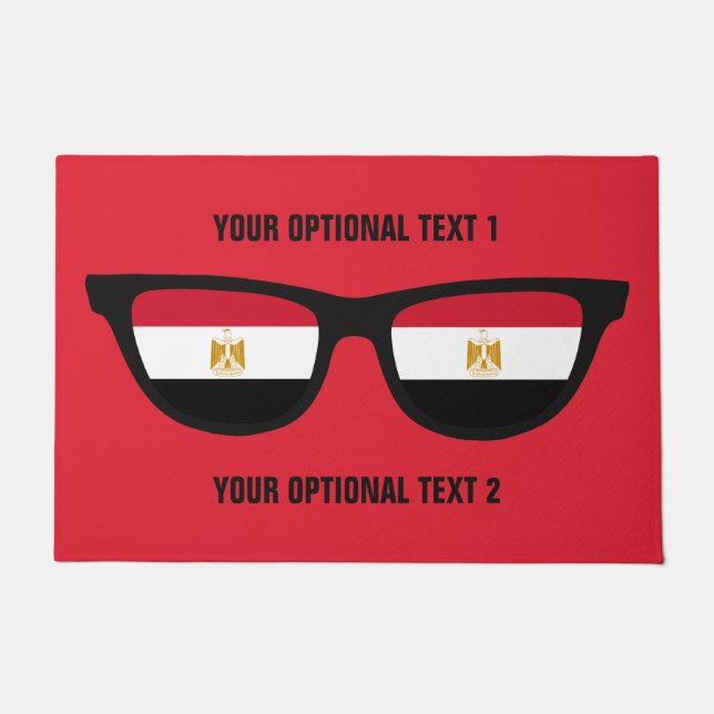 エジプトのシェードカスタムドアマット ドアマット (正面)