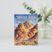 エジプトのシナイ山 ポストカード (スタンド正面)