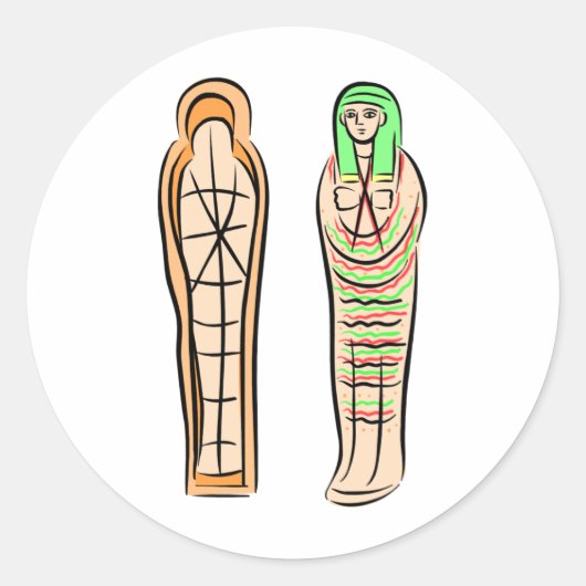 エジプトのシール ラウンドシール (正面)