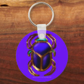 エジプトのスカラブカブトムシのキーチェーンコレクション キーホルダー (正面)