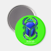 エジプトのスカラブカブトムシのコレクション マグネット (正面/裏面)