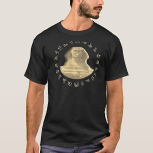 エジプトのスフィンクスのTシャツ Tシャツ