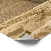 エジプトのスフィンクス、ギザ、アル・ジザ ポスター (角)