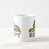 エジプトのスフィンクス コーヒーマグカップ (中央)