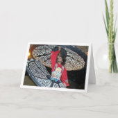 エジプトのタヌーラダンサー カード (正面)