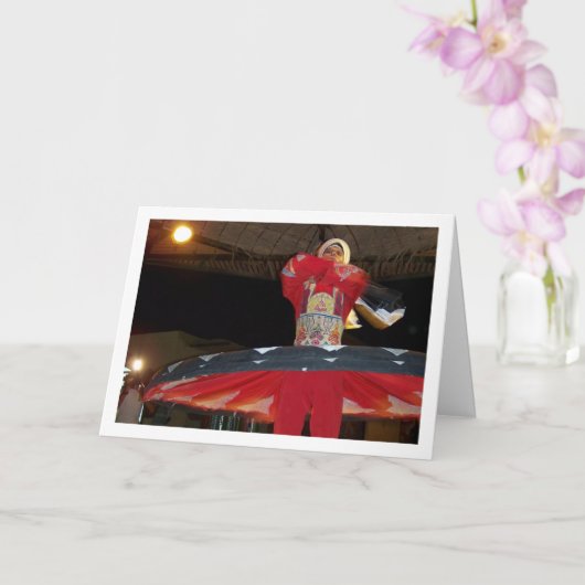 エジプトのタヌーラダンス ポートレート カード (蘭)