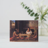 エジプトのチェス ポストカード (スタンド正面)