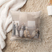 エジプトのテベスのアムンの寺院のベドウィン家 クッション (ブランケット)